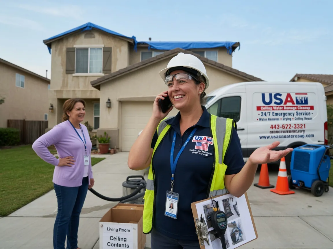 Ceiling Water Damage Restoration Galt, CA FAQs